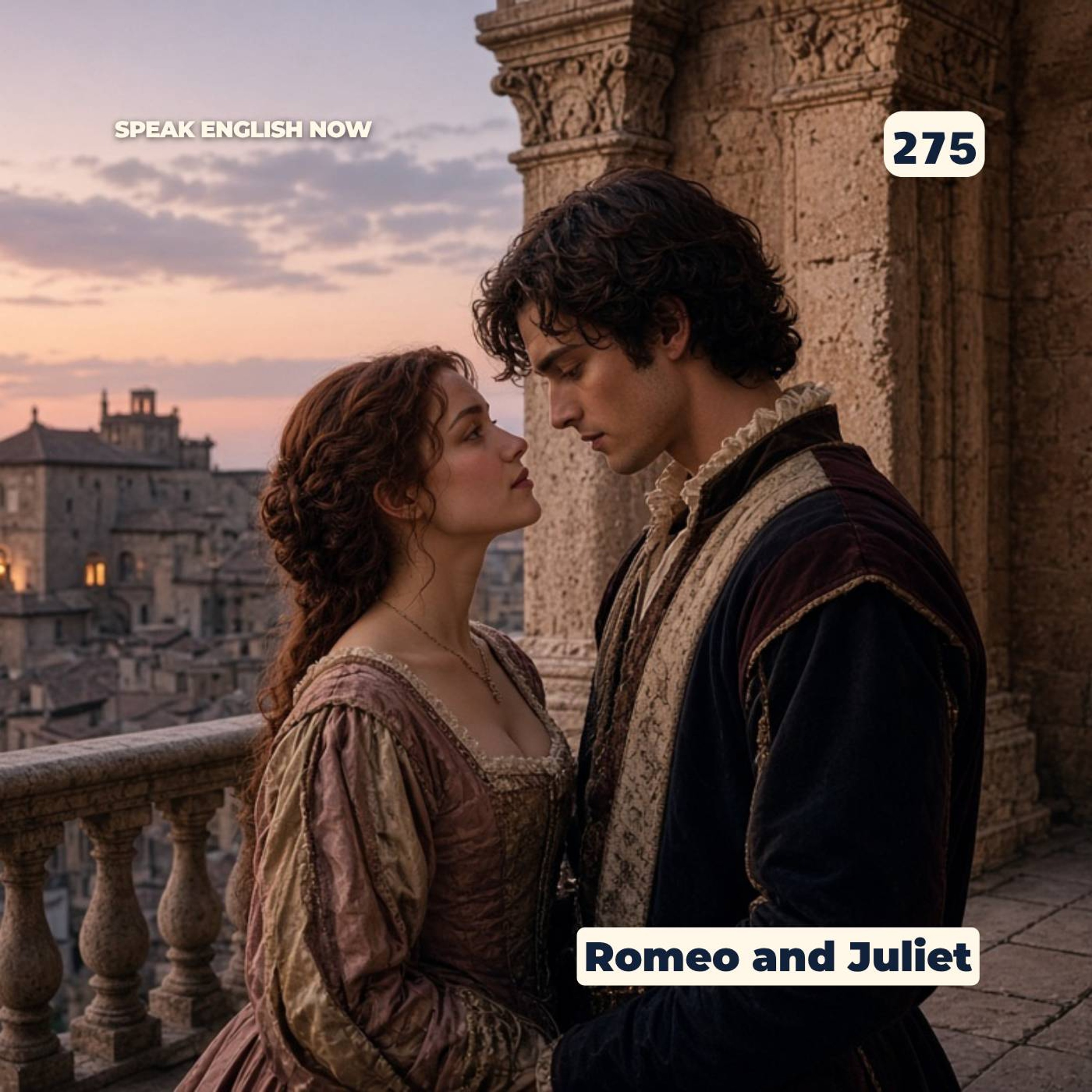 #275 Romeo and Juliet - Shakespeare for Beginners episode artwork