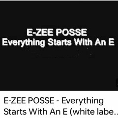 E ZEE POSSE Everything Starts With An E white label mix.mp3