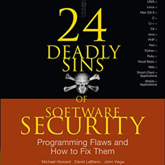 [Get] EPUB 📔 24 Deadly Sins of Software Security: Programming Flaws and How to Fix T