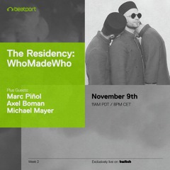 Marc Pinol 2020.11.09 The Residency (Hivern Discs)