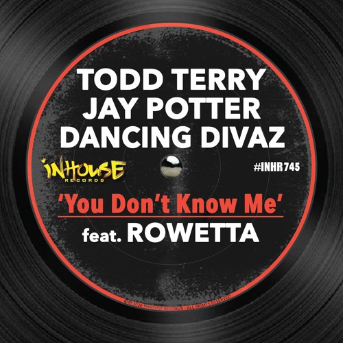 Todd Terry, Jay Potter, Dancing Divaz "You Don't Know Me" feat. Rowetta