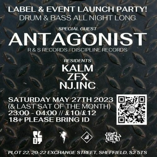 Antagonist Promo Mix - Steel Audio Launch Party 27.5.23