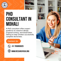 Best PhD Service in Mohali