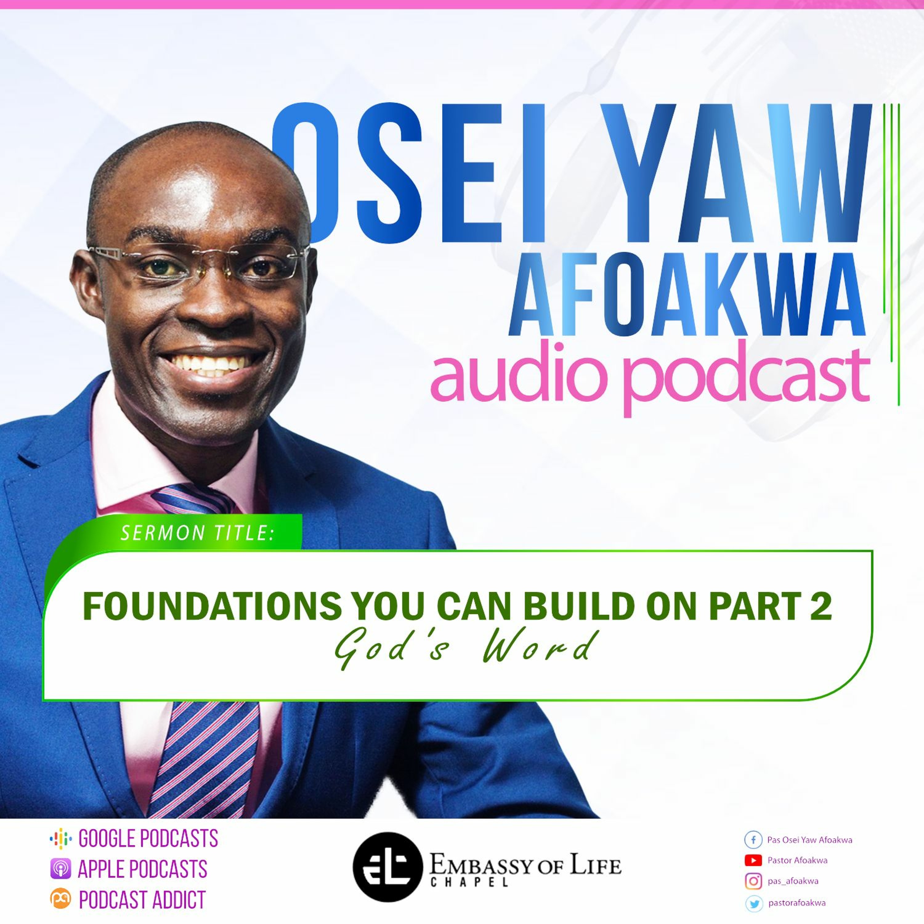 Foundations You Can Build On Part 2 (God's Word) (22.01.23) episode artwork