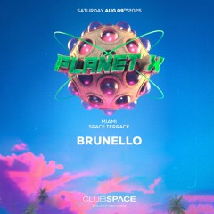 Brunello Planet X Space Miami 8-9-2025