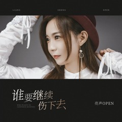 谁要继续伤下去 (DJ九零版伴奏)