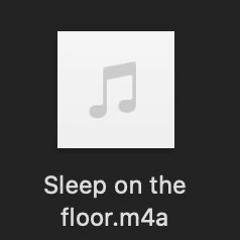 Sleep On The Floor - Acoustic Voice Memo Demo