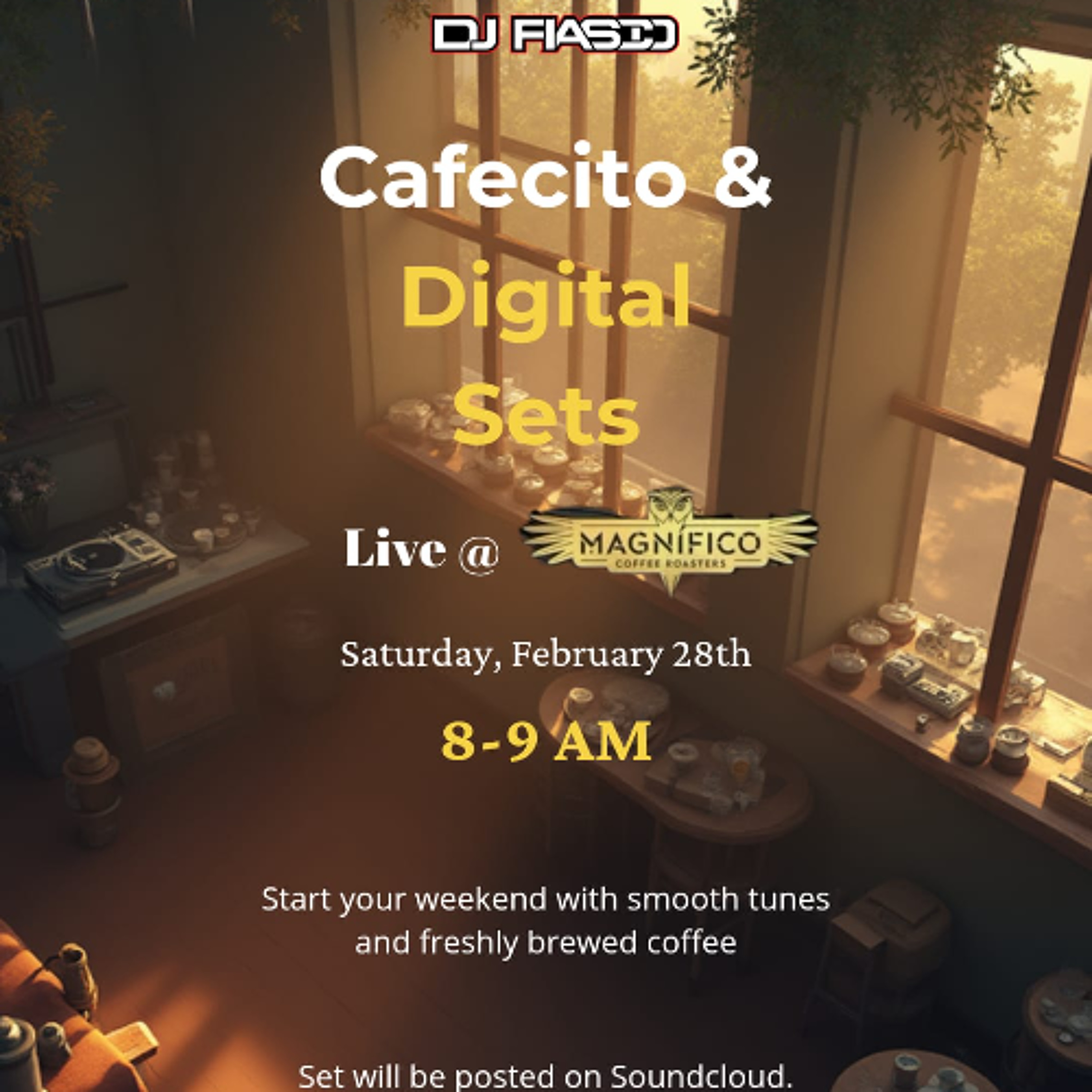 CAFECITO & DIGITAL CRATES 2.28.26