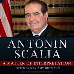 ✔️ [PDF] Download A Matter of Interpretation: Federal Courts and the Law by  Antonin Scalia,Amy