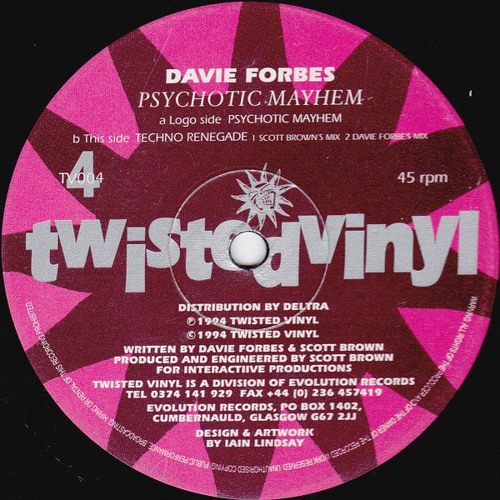 Davie Forbes - Techno Renegade (Davie Forbe's Mix)