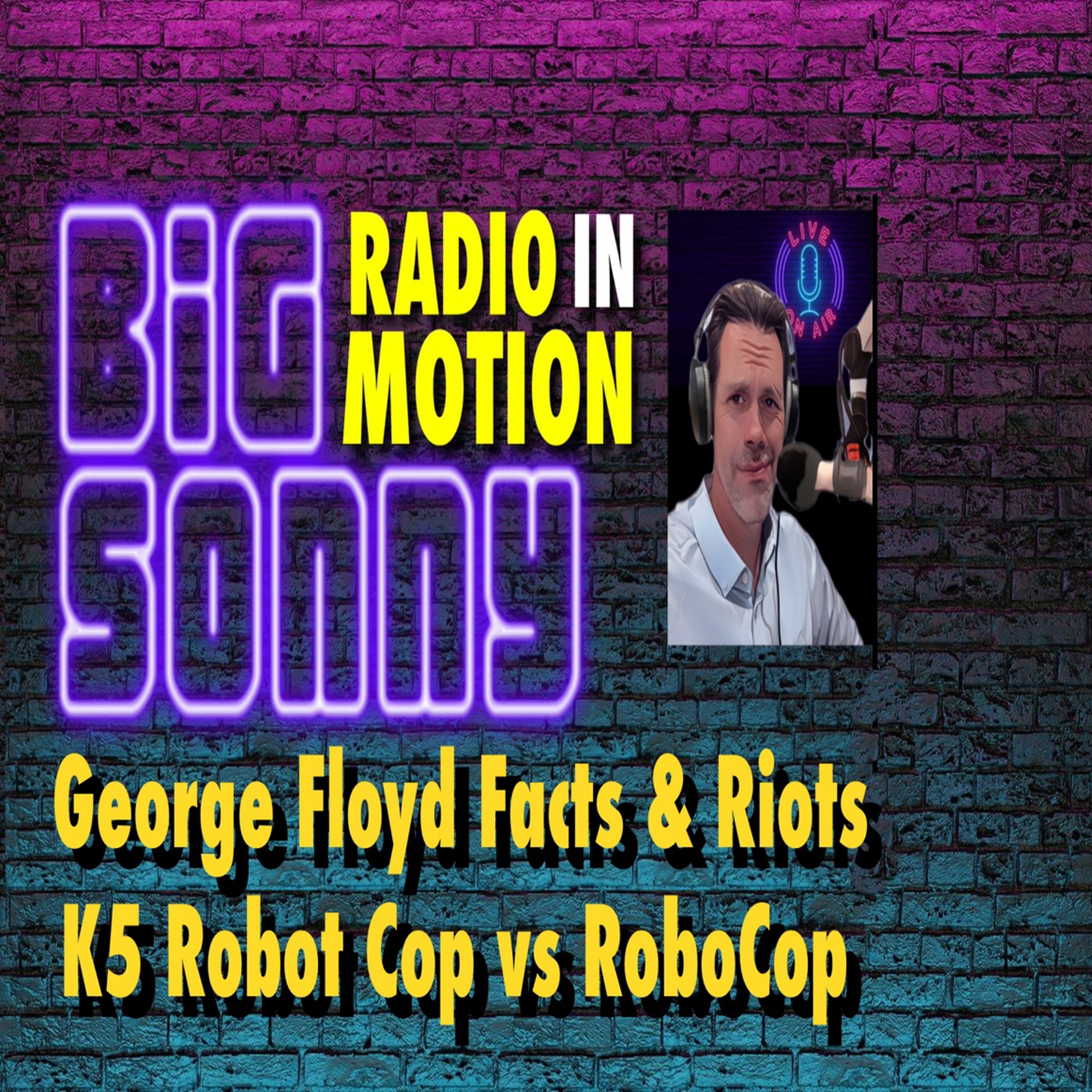 George Floyd Facts dont justify Riots K5 Police Robot vs RoboCop NYC Subway episode artwork