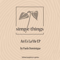 Premiere : Paolo Dominique - La Mademoiselle (STRD041)