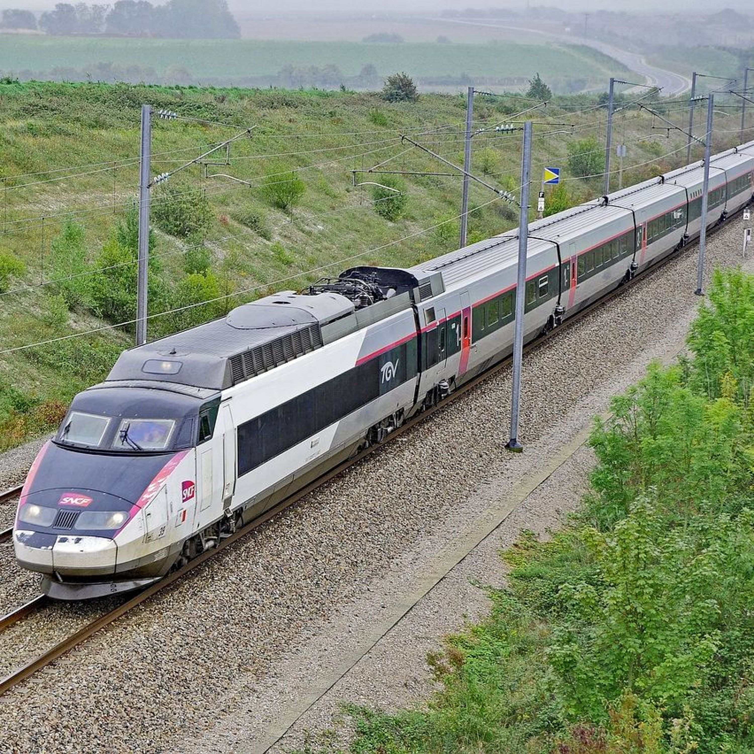 Graham Forster= Electric Train Leaving the Station