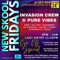 Pure Vibes Ent - Live At New Skool Fridays 24.09.21