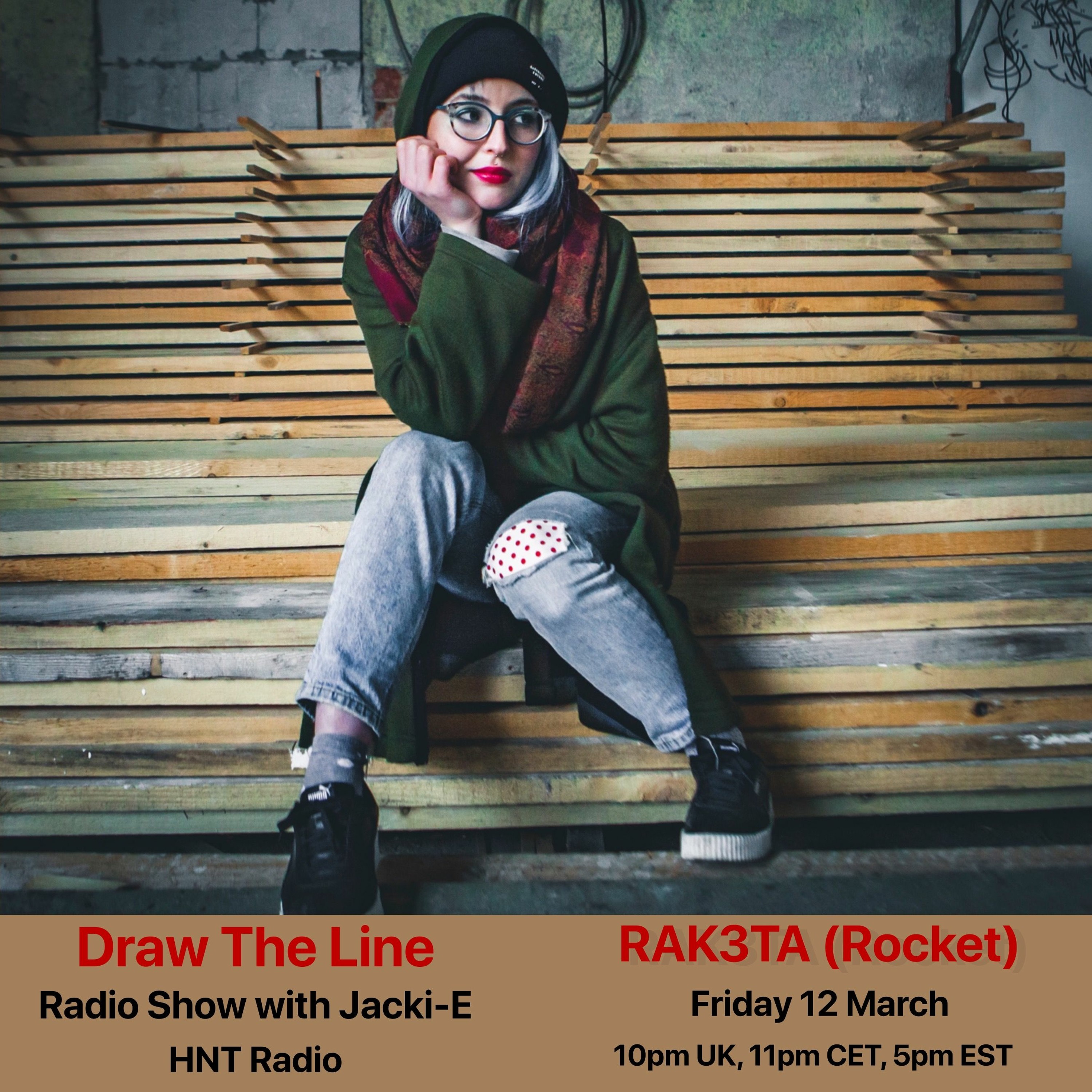 #143 Draw The Line Radio Show 12-03-2021 with guest mix 2nd hr by Rak3ta (Rocket) episode artwork