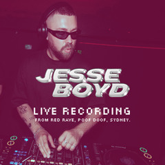 JESSE BOYD LIVE AT RED RAVE IN SYDNEY NOV 2024