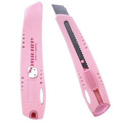 cut stripes on my wrist with a pink hello kitty boxcutter