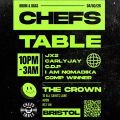 Chefs Table 2026 DJ Comp Zaba << Buy a ticket! Woooo