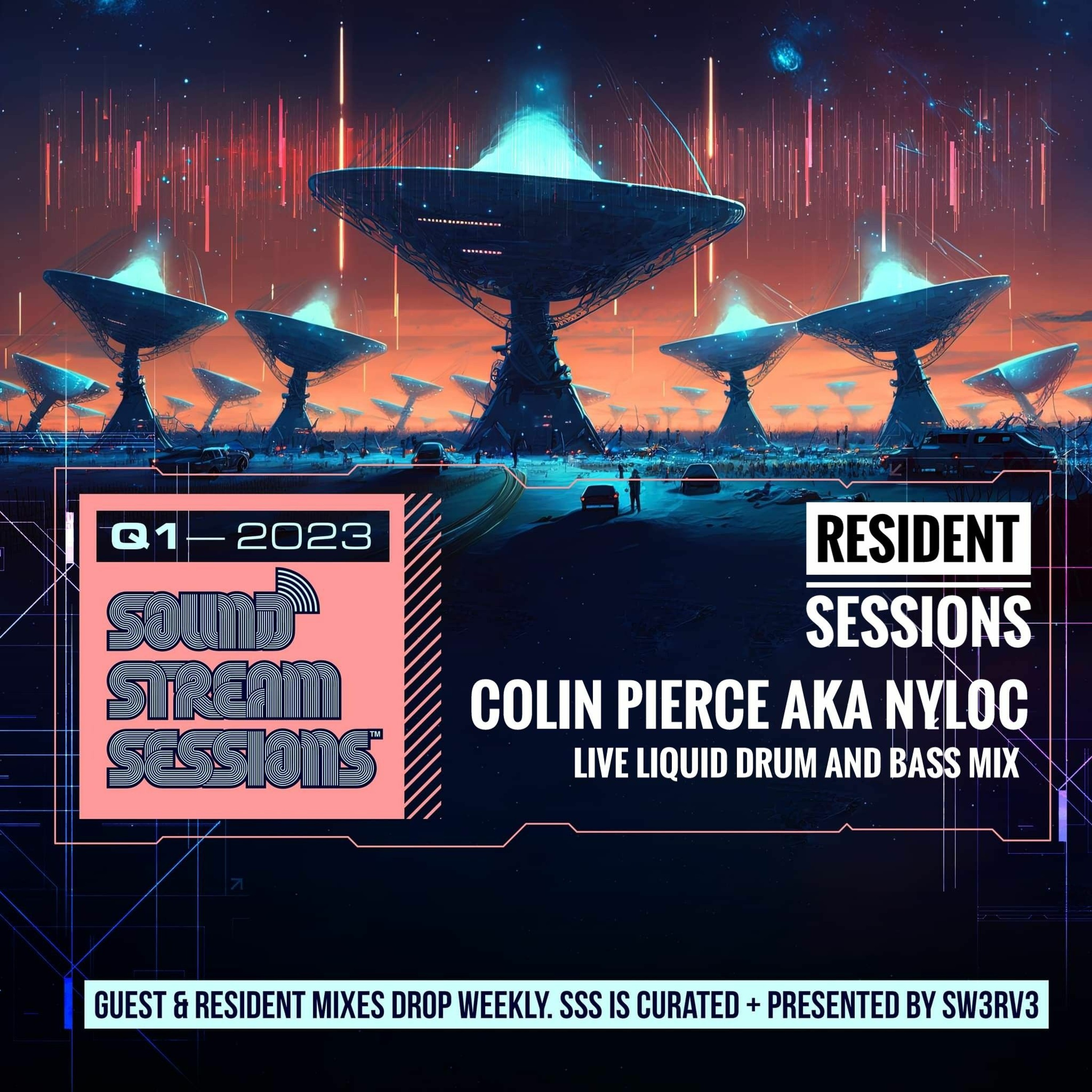 Resident Sessions Vol. 1 (Colin Pierce aka NyL0C) Live Liquid Drum and Bass Mix episode artwork