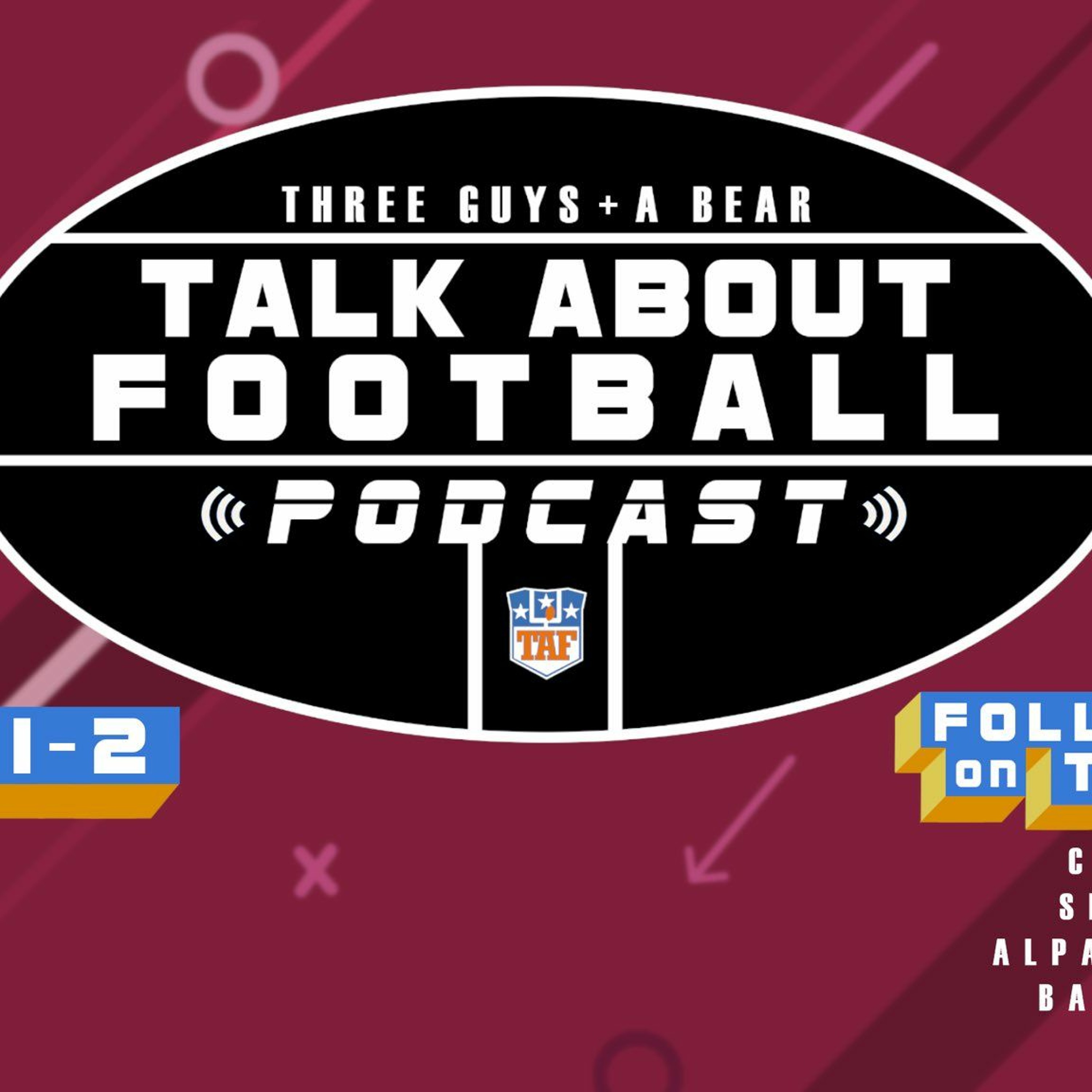 Three Guys Talk About Football - 2020-2021 NFL Week 1-2 episode artwork