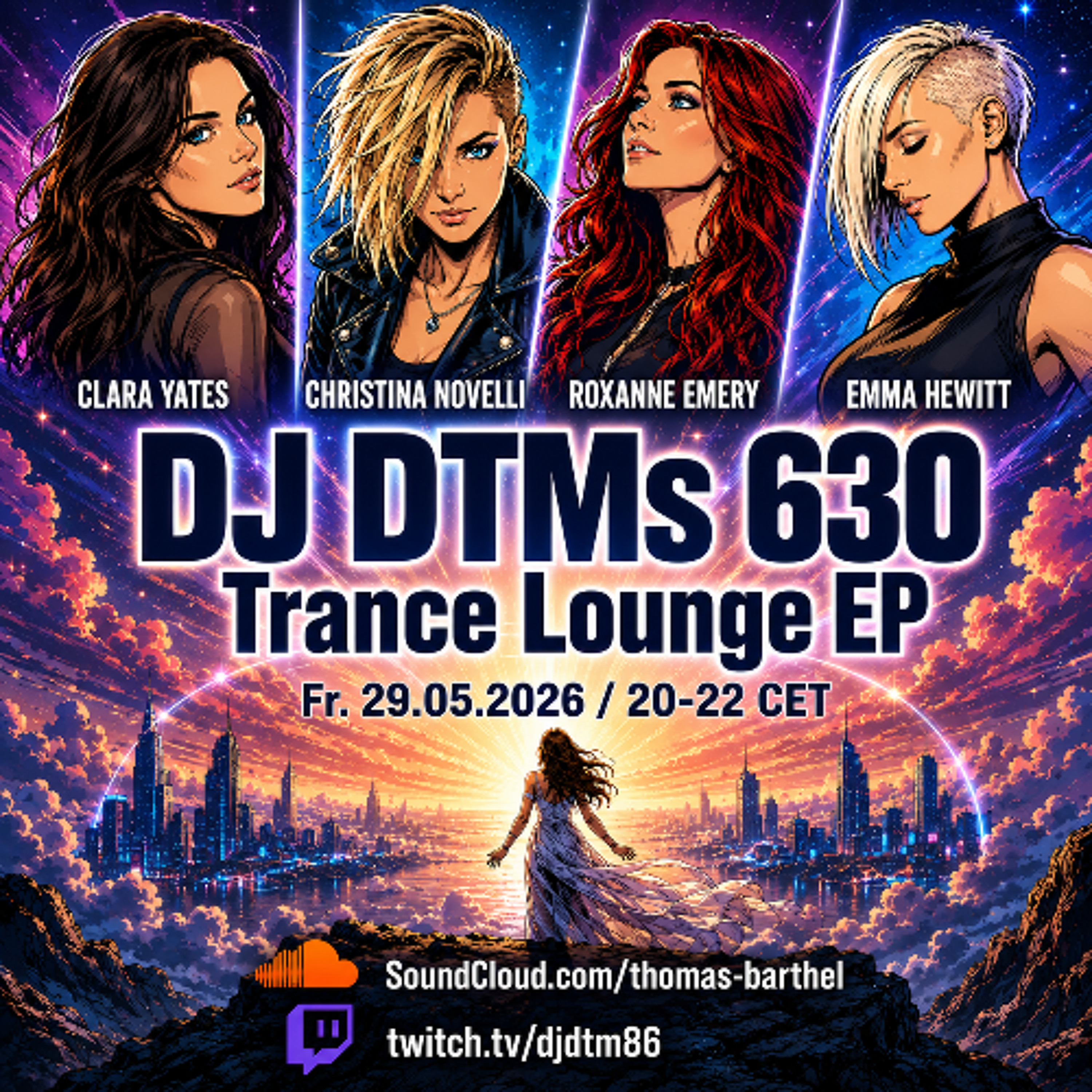 DJ DTMs 630. Trance Lounge EP episode artwork