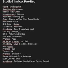 Studio21 Mixxx Pre-rec where everything is in stereo and no one's talking over the music
