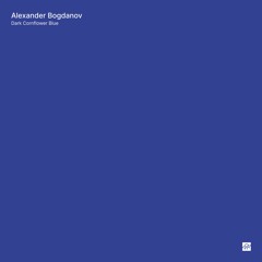 Alexander Bogdanov – Dark Cornflower Blue