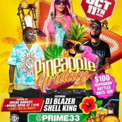 PINEAPPLE FRIDAYS OCT 11