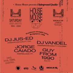 DJ VANDEL LIVE AT HOUSE MOUSE - LISBON 30.29.2023