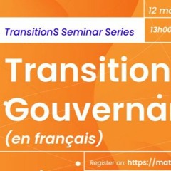 TransitionS Et Gouvernance