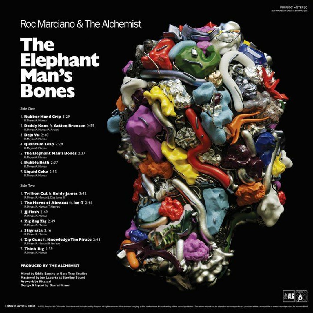 Stream The Elephant Man's Bones - Roc Marciano & The Alchemist Stream The Elephant Man's Bones - Roc Marciano & The Alchemist