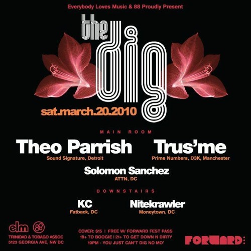 Theo Parrish Live at The Dig, DC 2010