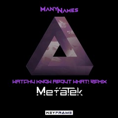 ManyNames - Watchu Know About WHAT! (MetaTek Remix)