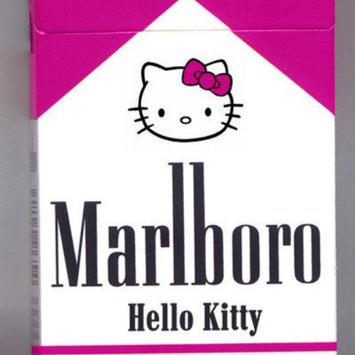 smoke me like i'm a hello kitty cigarettes