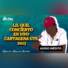 Lil Quil En vivo Cartagena Fest 2013 (Audio Inédito)