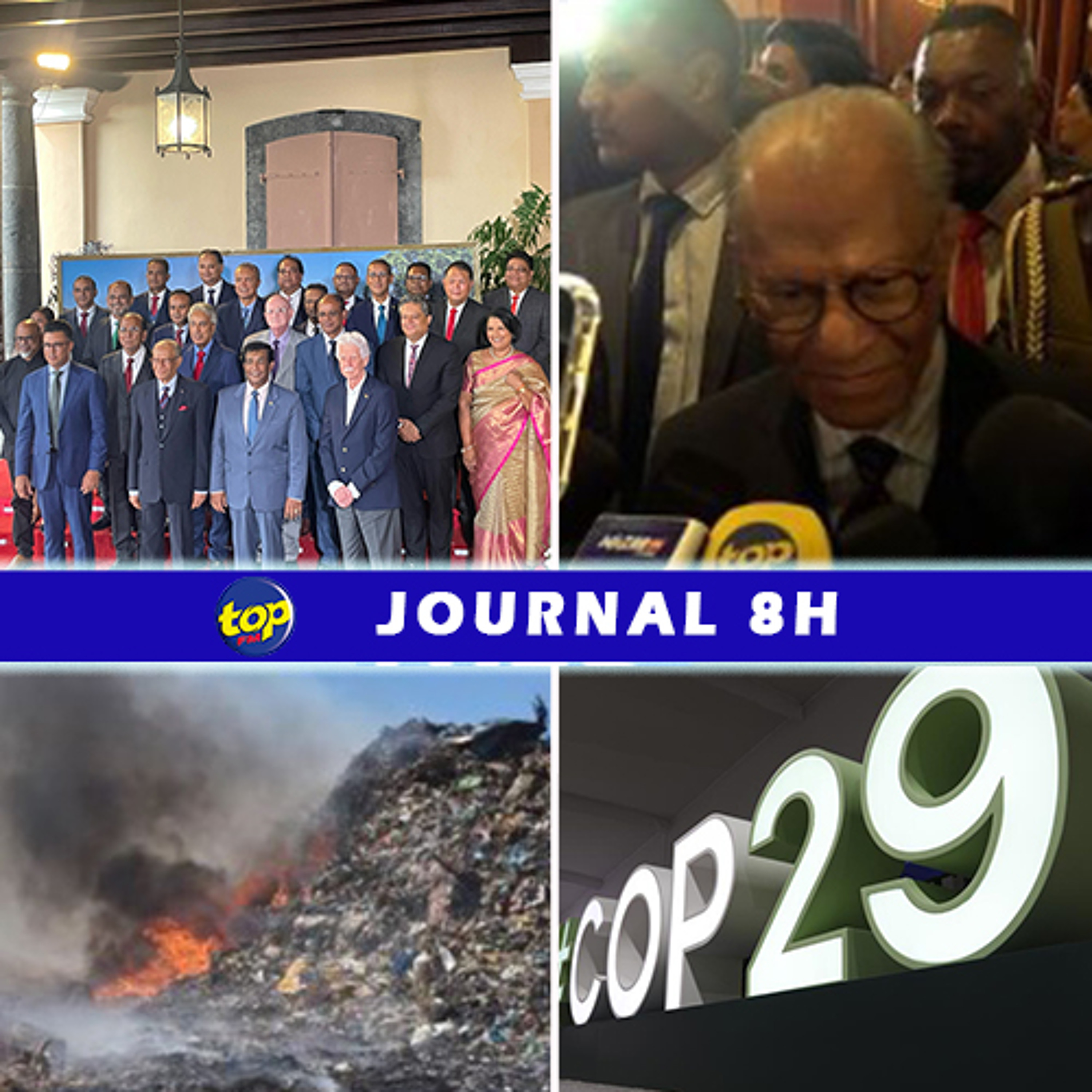 Le journal de 8H de ce samedi 23 novembre 2024
