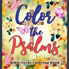 #^Download 📖 Bible Verse Coloring Book: Color the Psalms Inspirational Coloring with Bible Verses