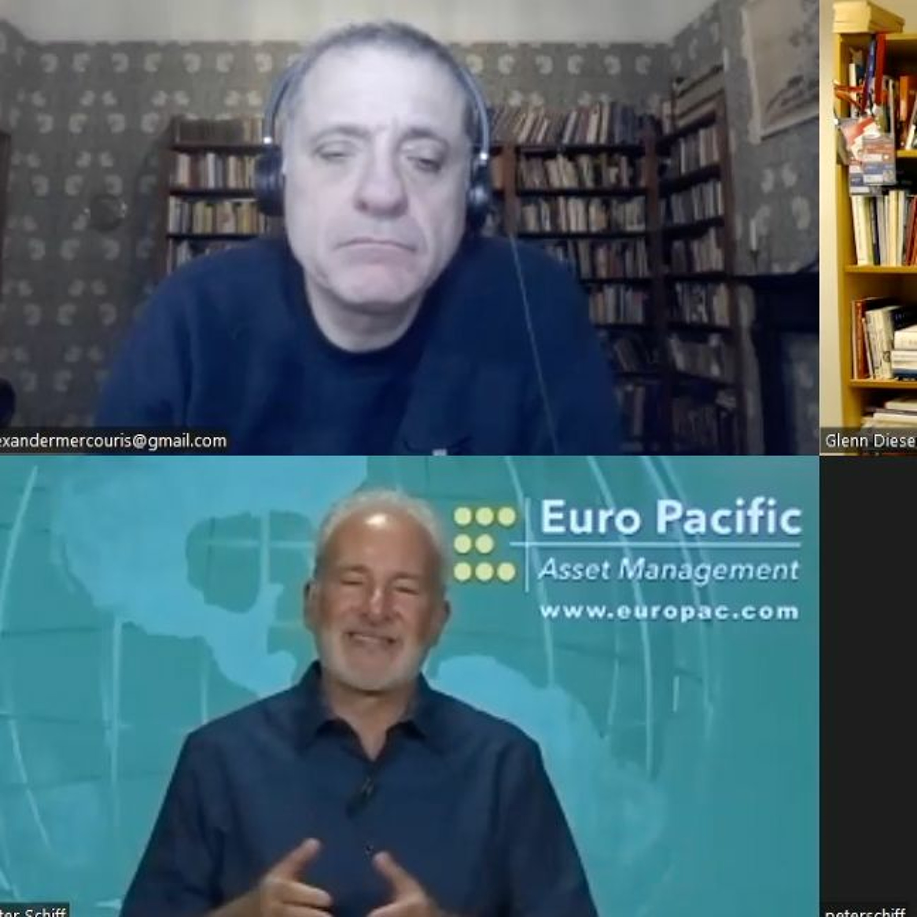 The US dollar collapse is coming, with Peter Schiff, Alexander Mercouris and Glenn Diesen