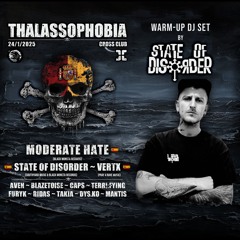 STATE OF DISORDER warm-up mix for THALASSOPHOBIA: La Reconquista @ Cross Club Prague 24/1/2025