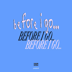 Before I Go...