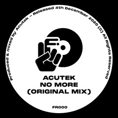 No More (Original Mix)