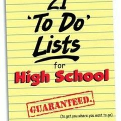 [Read online] Countdown to College: 21 To Do Lists for High School: Step-By-Step Strategies