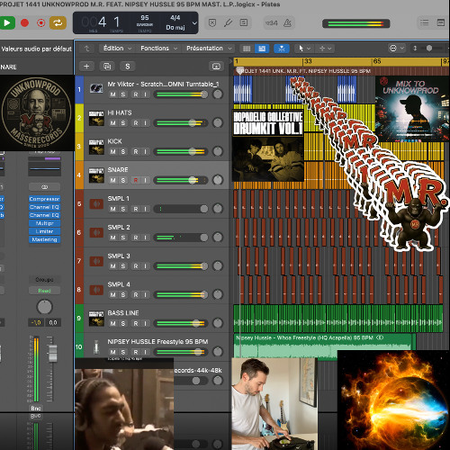 PROJET 1441 UNKNOWPROD M.R. FEAT. NIPSEY HUSSLE 95 BPM MAST. L.P.