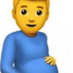PREGNANT MAN EMOJI