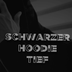Nuel - Schwarzer Hoodie tief