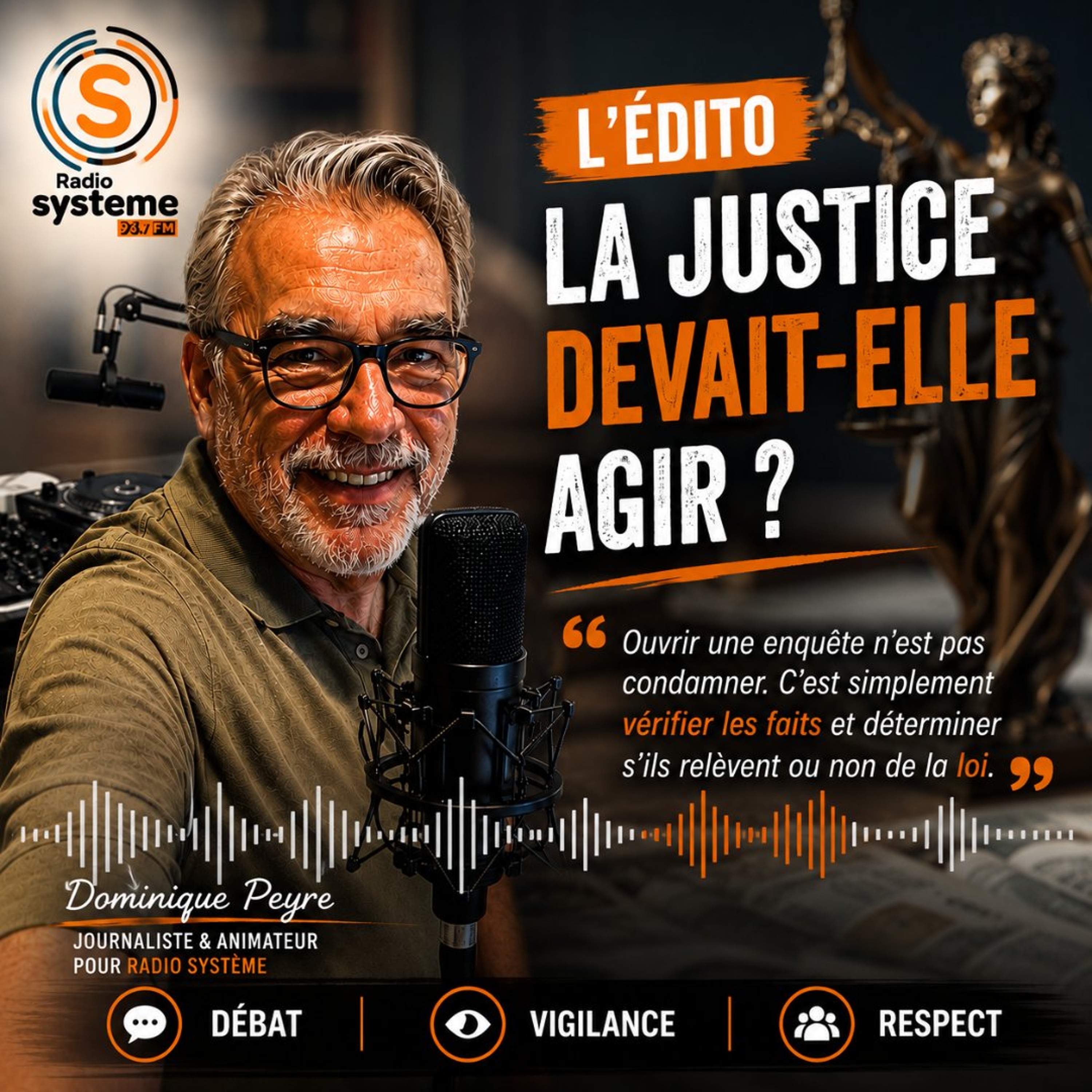 EDITO - La justice devait elle agir  - D.Peyre episode artwork