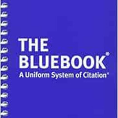[DOWNLOAD] EBOOK 💑 The Bluebook: A Uniform System of Citation, 20th Edition by Colum