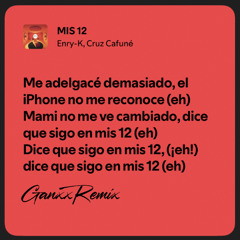 ENRY K CRUZ CAFUNE - MIS 12 (GANXX HARDBOUNCE REMIX)