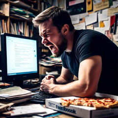 I'm getting me a lawyer. That's what I'm gonna do. You better not leave mean comments on my Facebook page again, you nasty piece of shit. I'm not sparing a single bag of Funyuns for you.