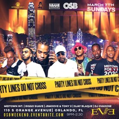 MIDTOWN SUNDAYS, ORLANDO LIVE AUDIO 3.7.21 @OVADOSE